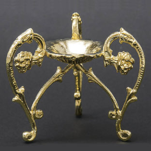 310-1404 エッグスタンド(唐草三脚)