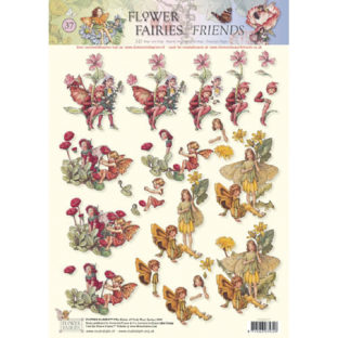 5280-2537 Pt 3D プリント フラワー&フェアリー