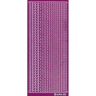 618-0008 エレガントカットシールGL パープル /Si