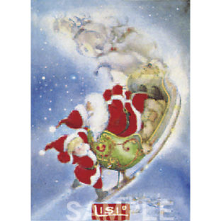 5071-7566 Pt リシマーチンXmasポストカード