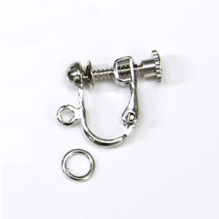 520-1133 イヤリング金具 銀
