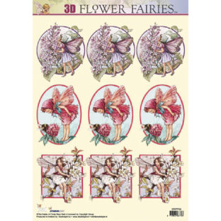5280-2558 Pt 3D プリント フラワー&フェアリー