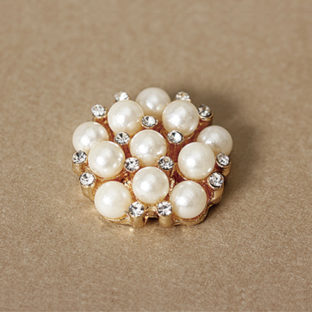 321-1019 トップ飾り クリスタル付 1ヶ入