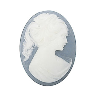 340-3008 カメオ L  ブルーグレー