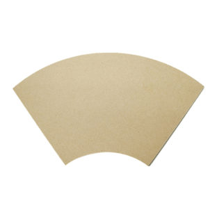 544-4009 扇形プレート L スタンド付