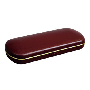 540-0005 メガネケース  エンジ