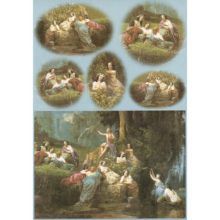 7852-1202 Pt デコパージュペーパー   S1202