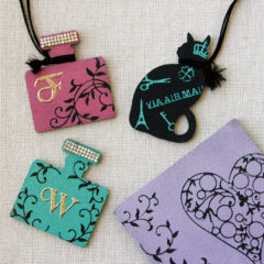 エレガントカットシールでステンシルージュ