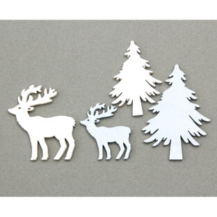 340-2929 クリスマスウッドパーツ