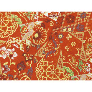 502-4208  接着シール付 西陣織