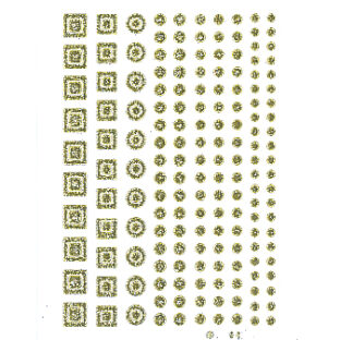 6511-4386 エレガントカットシール ミニ グリッター フチ色無し