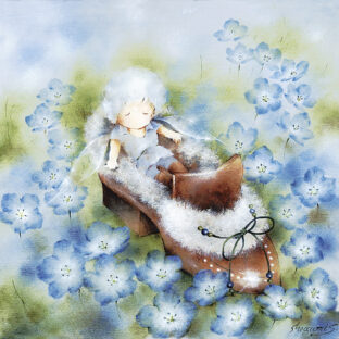 1961-1078   佐々木恵美デザイン プリント S