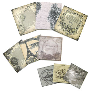 7068-9126 ミニプリントカード 9枚セット