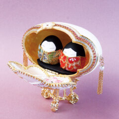 小さなお雛様とお花のエッグの作り方