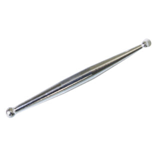 761-0710 丸め棒（細）金属製 10cm