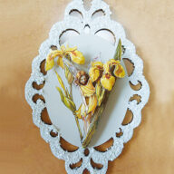 螺鈿のフレークで作品をグレードアップ