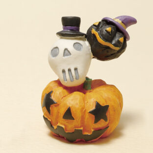 340-2141 ミニチュア ハロウィンスカル