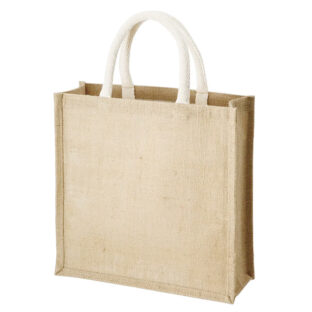 545-0222 ショッピングバッグジュート（M）ナチュラル
